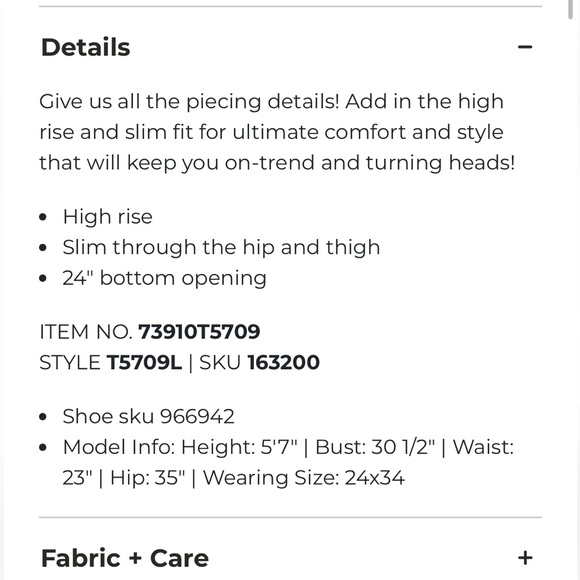 Vervet size 25 Patchwork Flare Jeans - Blue. Worn once! - Picture 9 of 9